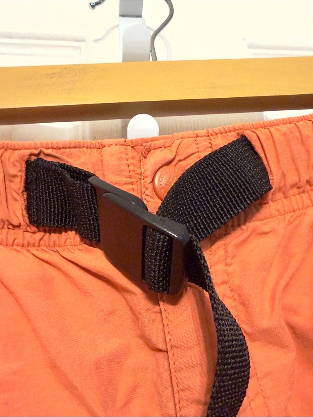 Columbia Orange Outdoor Short Orange Men Size L - Picture 5 of 11